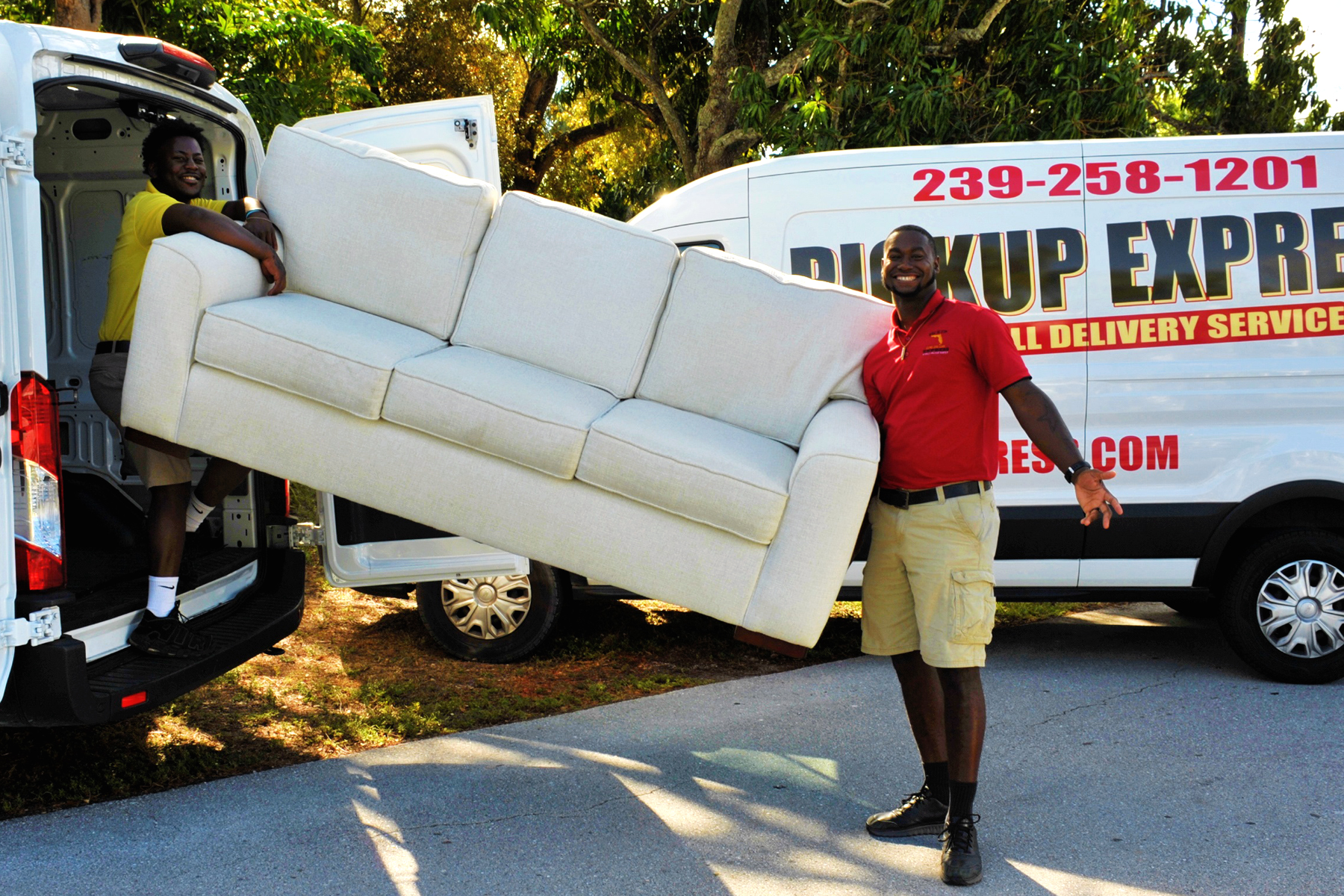 pick up and delivery services Cape Coral